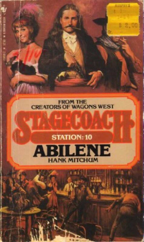 Book cover for "Abilene" by Hank Mitchum