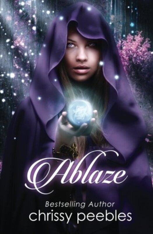 Book cover for "Ablaze - Book 4" by Chrissy Peebles