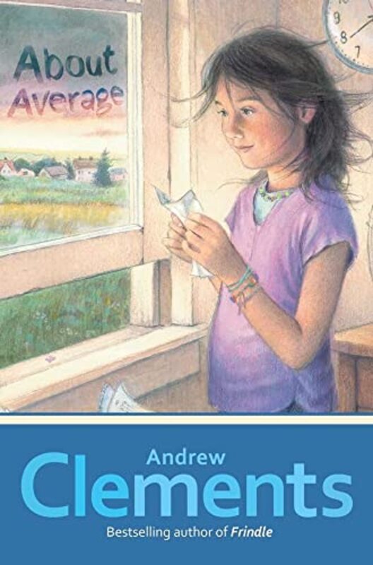 Book cover for "About Average" by Andrew Clements