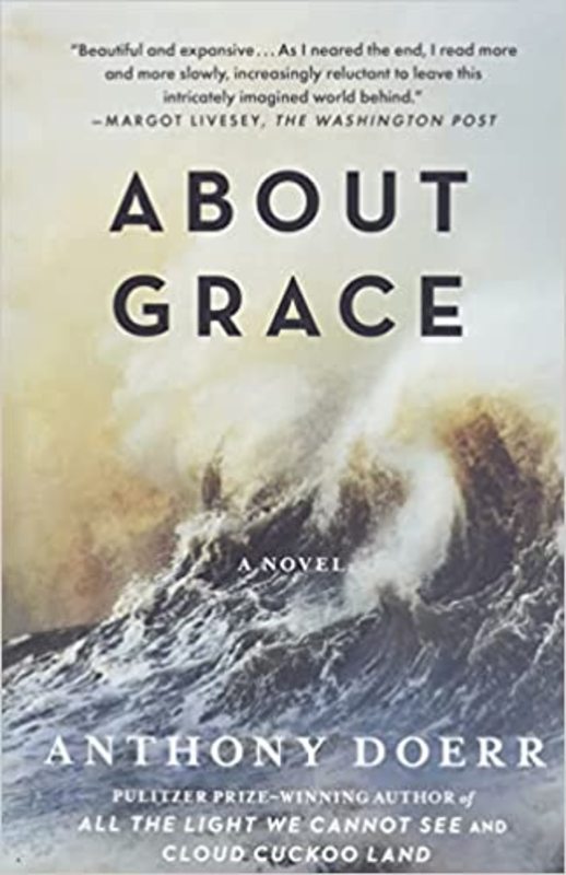 Book cover for "About Grace" by Anthony Doerr