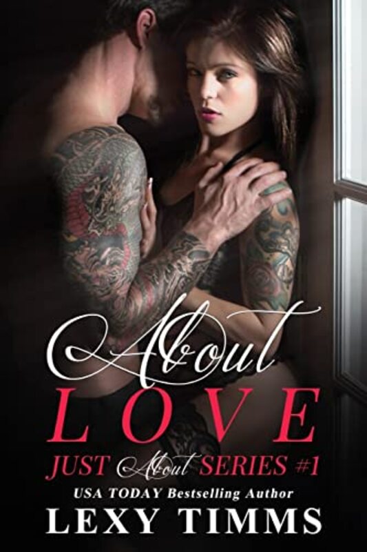 Book cover for "About Love" by Lexy Timms