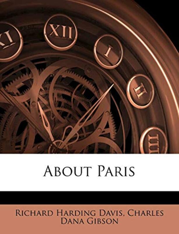 Book cover for "About Paris" by Richard Harding Davis