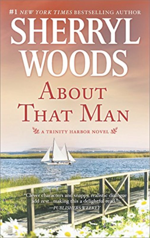 Book cover for "About That Man" by Sherryl Woods