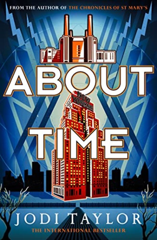 Book cover for "About Time" by Jodi Taylor