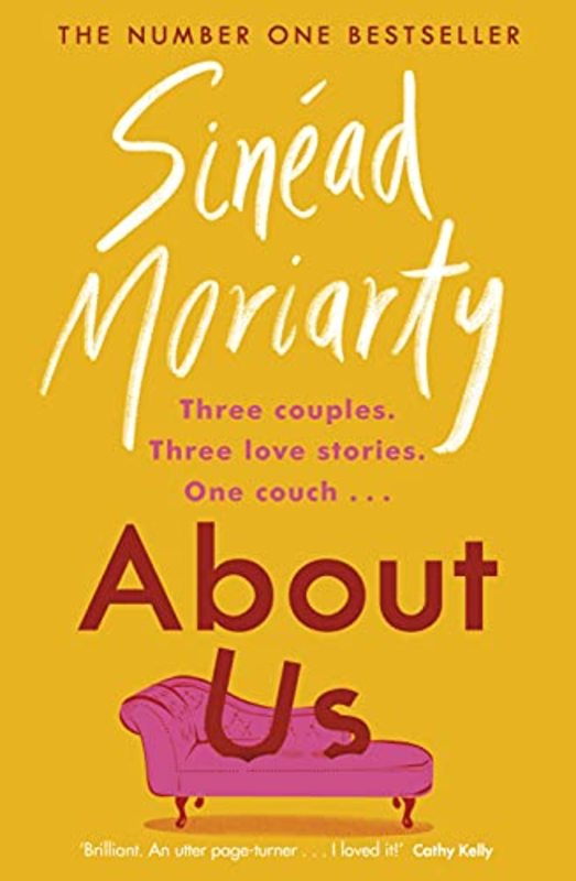 Book cover for "About Us" by Sinead Moriarty