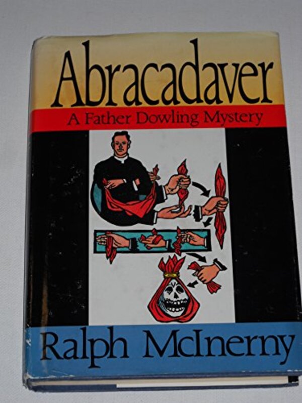Book cover for "Abracadaver / Slight of Body" by Ralph McInerny