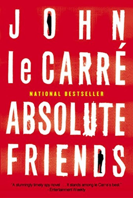 Book cover for "Absolute Friends" by John le Carré