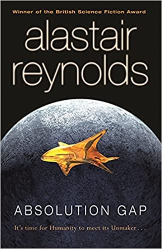 Book cover for "Absolution Gap" by Alastair Reynolds