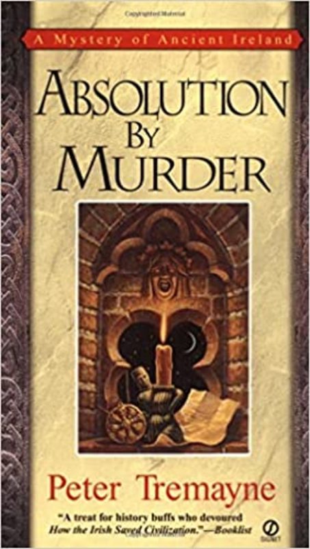 Book cover for "Absolution by Murder" by Peter Tremayne