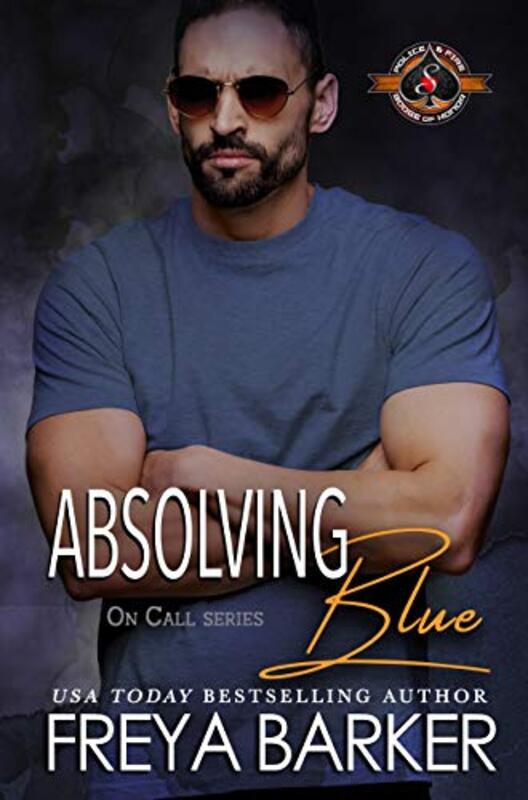 Book cover for "Absolving Blue" by Freya Barker