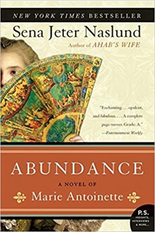 Book cover for "Abundance" by Sena Jeter Naslund
