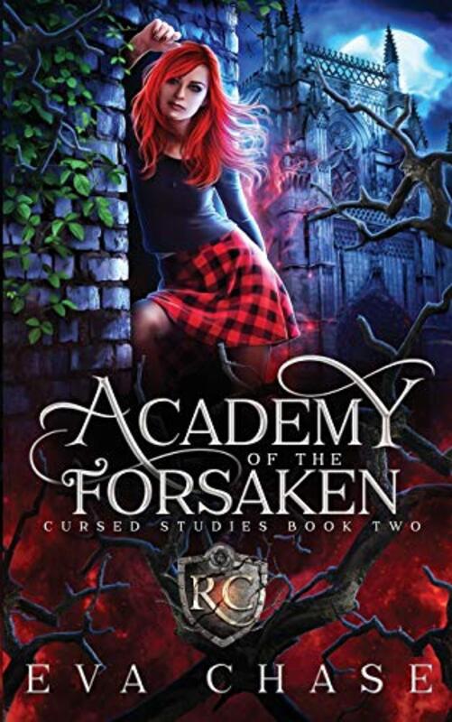 Book cover for "Academy of the Forsaken" by Eva Chase