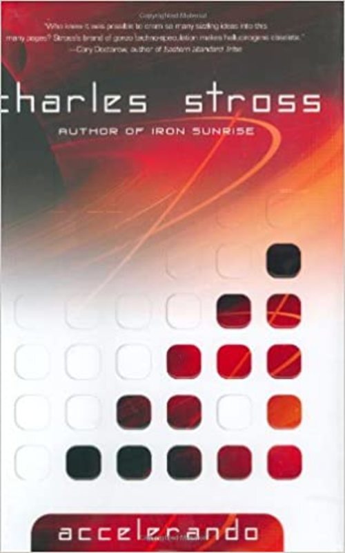 Book cover for "Accelerando" by Charles Stross