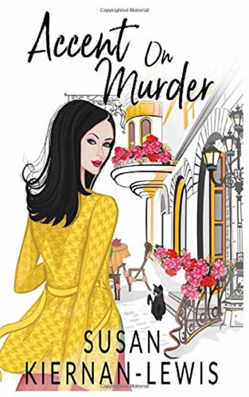 Book cover for "Accent on Murder" by Susan Kiernan Lewis