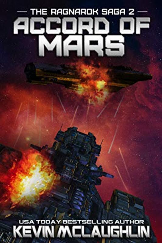 Book cover for "Accord of Mars" by Kevin McLaughlin