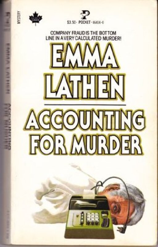 Book cover for "Accounting for Murder" by Emma Lathen