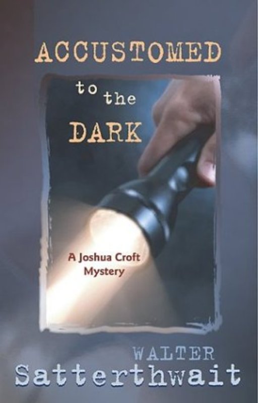 Book cover for "Accustomed to the Dark" by Walter Satterthwait