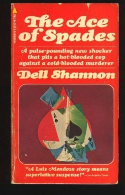 Book cover for "Ace of Spades" by Dell Shannon