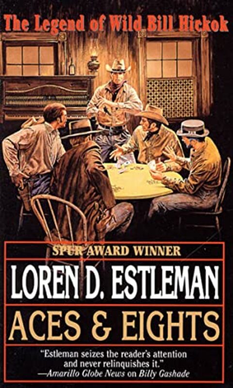 Book cover for "Aces and Eights" by Loren D Estleman