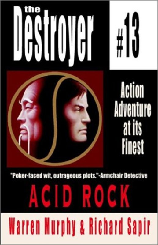 Book cover for "Acid Rock" by Warren Murphy