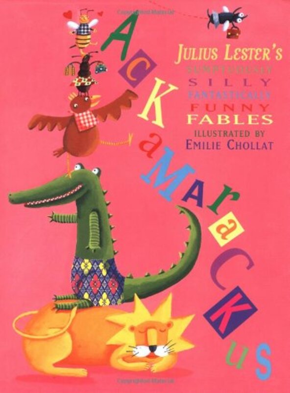 Book cover for "Ackamarackus" by Julius Lester