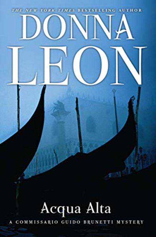 Book cover for "Acqua Alta" by Donna Leon