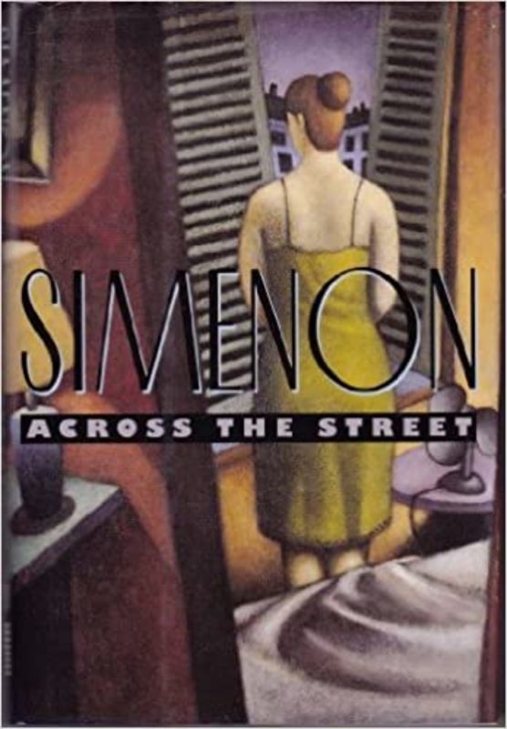 Book cover for "Across the Street" by Georges Simenon