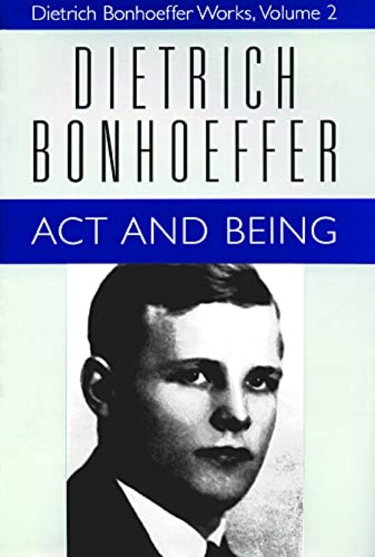 Book cover for "Act and Being" by Dietrich Bonhoeffer