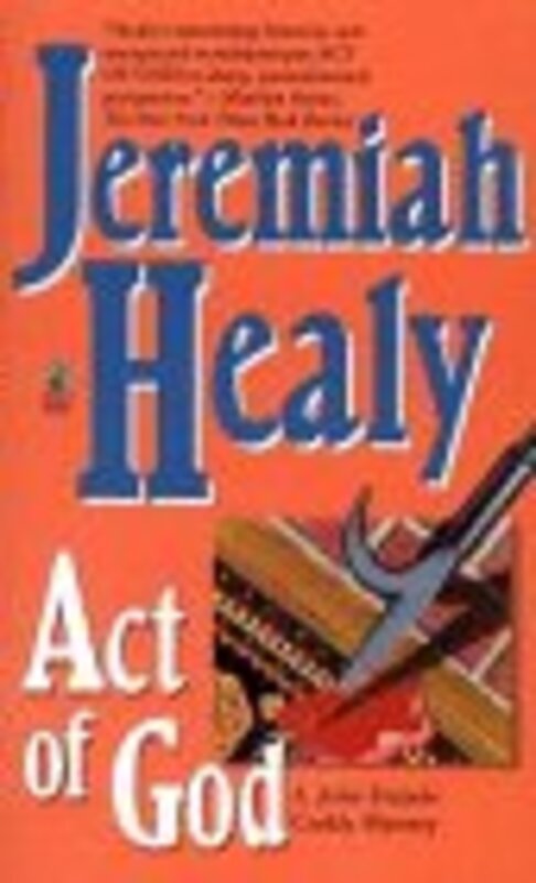 Book cover for "Act of God" by Jeremiah Healy