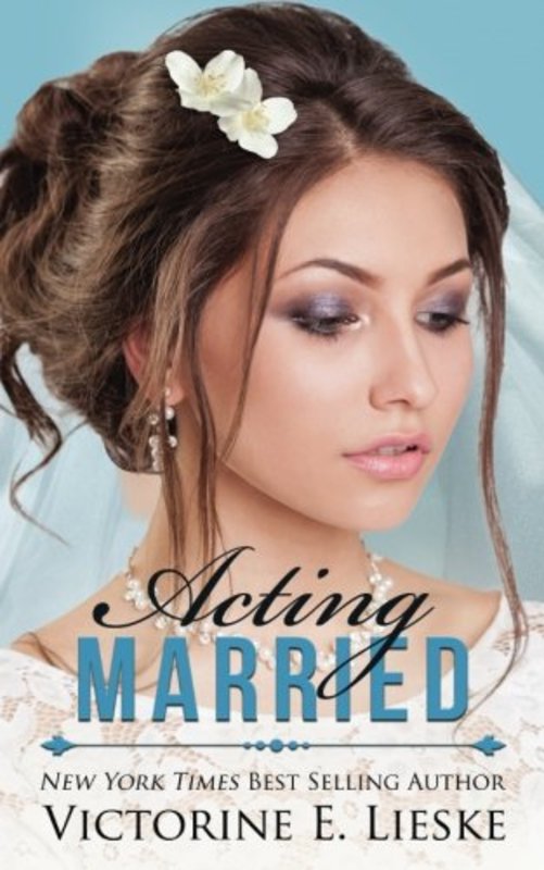 Book cover for "Acting Married" by Victorine E Lieske
