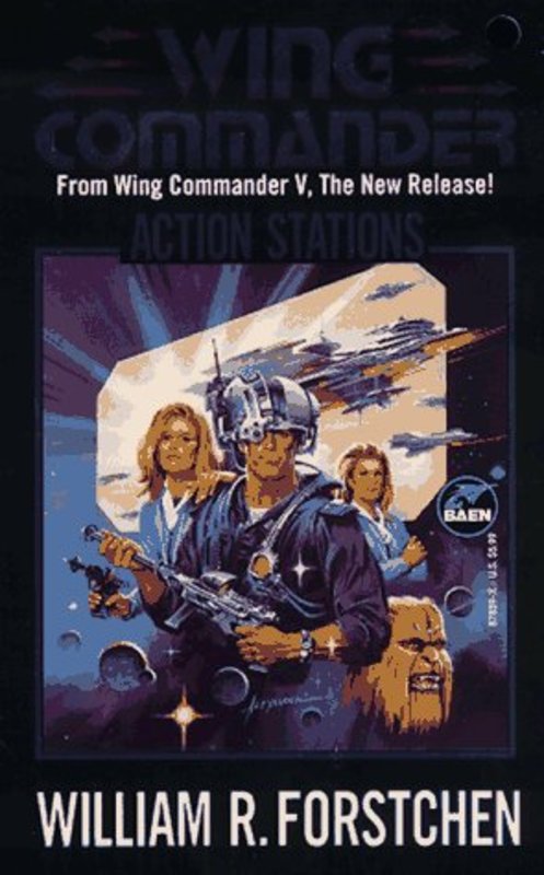Book cover for "Action Stations" by William Forstchen