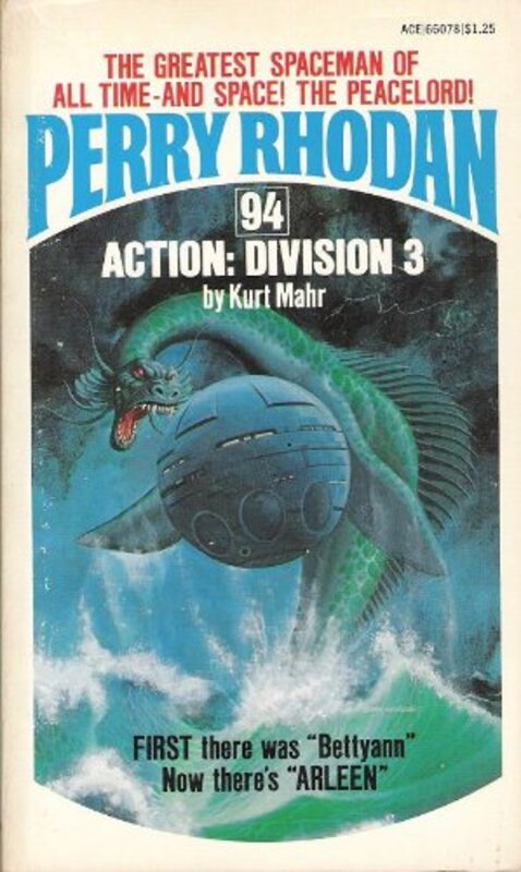 Book cover for "Action: Division 3" by Kurt Brand