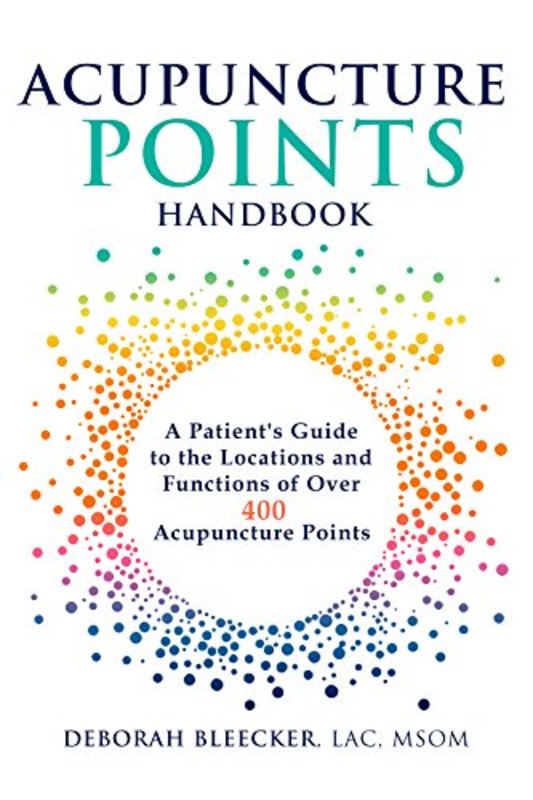 Book cover for "Acupuncture Points Handbook" by Deborah Bleecker