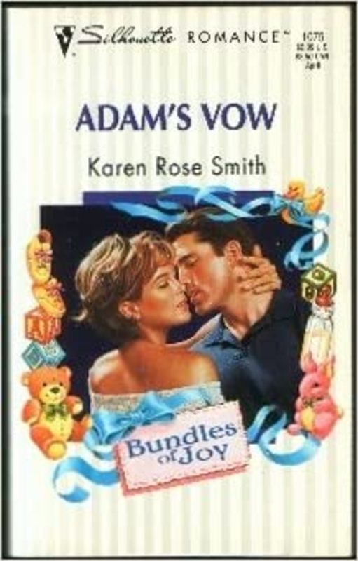 Book cover for "Adam's Vow" by Karen Rose Smith