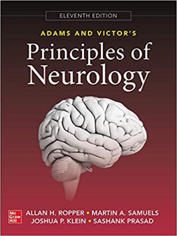 Book cover for "Adams and Victor's Principles of Neurology" by Allan Ropper