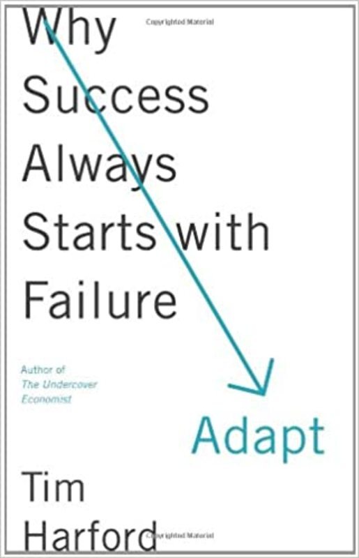 Book cover for "Adapt" by Tim Harford