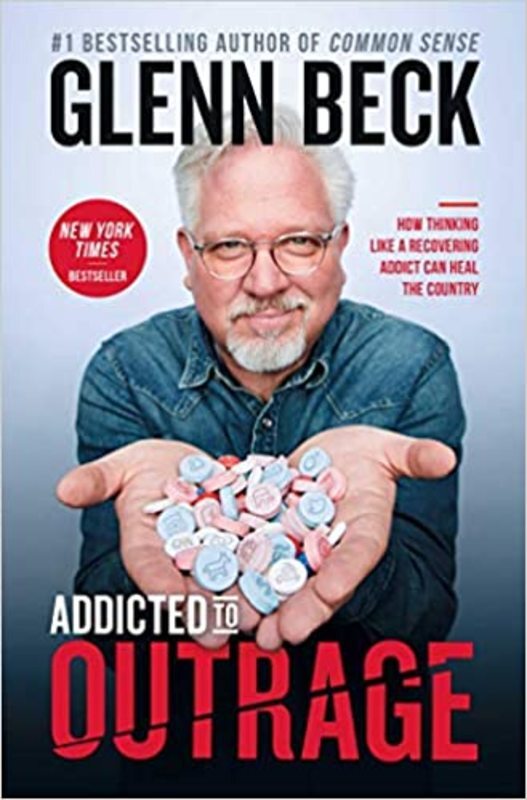 Book cover for "Addicted to Outrage"