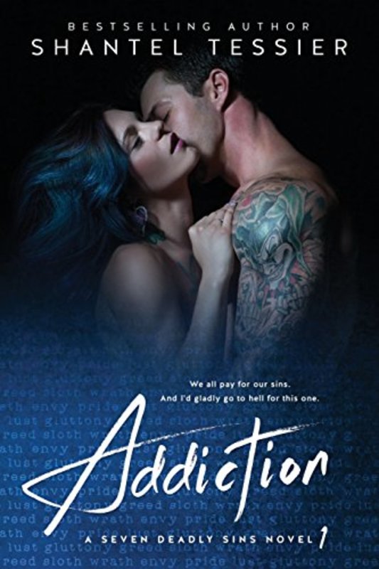 Book cover for "Addiction" by Shantel Tessier