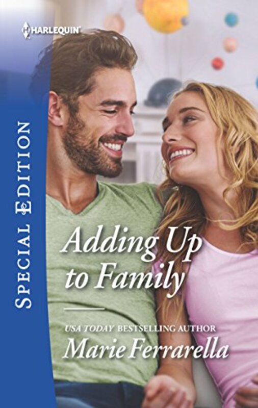 Book cover for "Adding Up to Family" by Marie Ferrarella