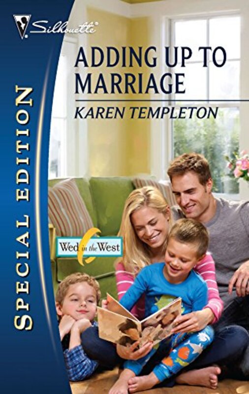 Book cover for "Adding Up to Marriage" by Karen Templeton