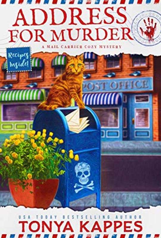 Book cover for "Address For Murder" by Tonya Kappes