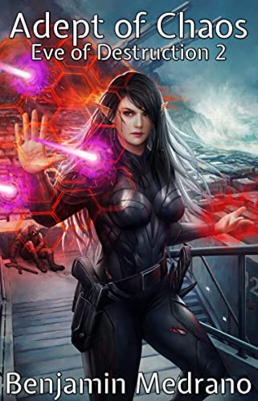 Book cover for "Adept of Chaos" by Benjamin Medrano