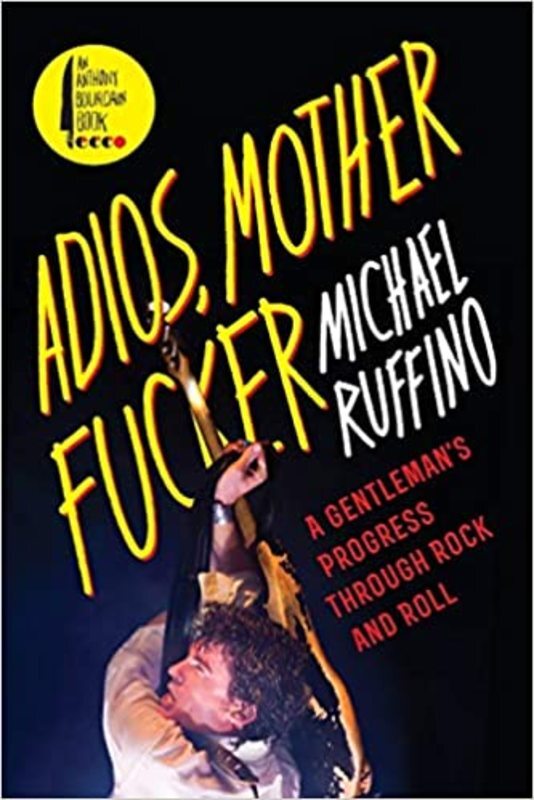 Book cover for "Adios, Motherfucker" by Michael Ruffino