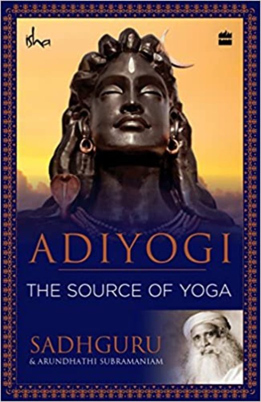 Book cover for "Adiyogi" by Sadhguru