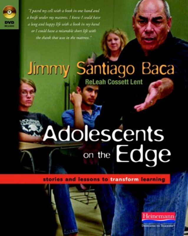Book cover for "Adolescents on the Edge" by Jimmy Santiago Baca