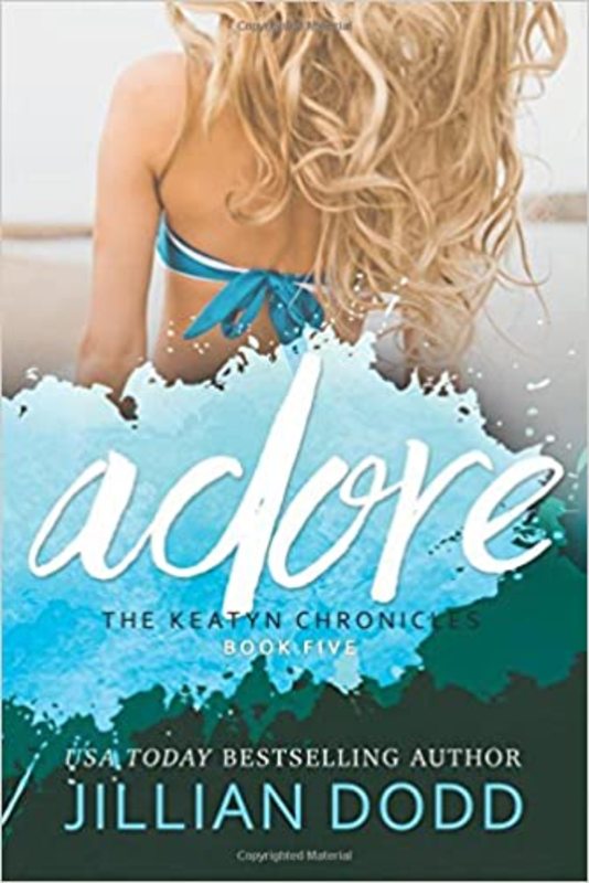 Book cover for "Adore Me" by Jillian Dodd