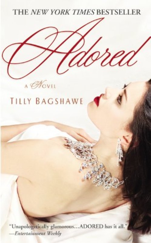 Book cover for "Adored" by Tilly Bagshawe