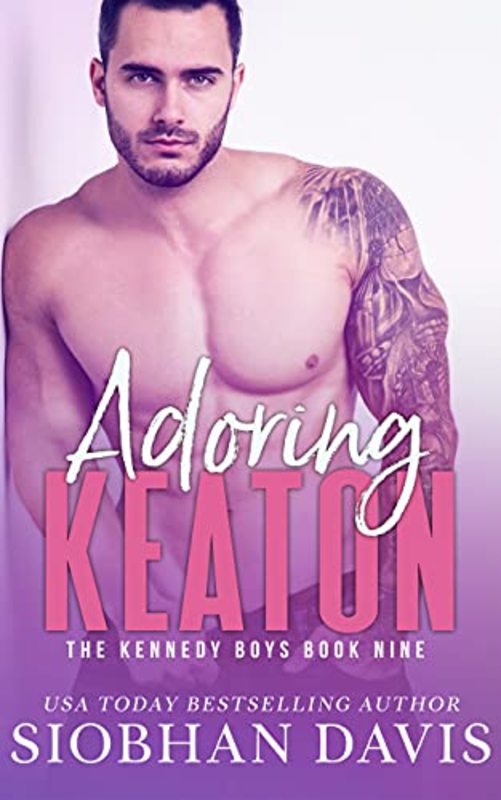 Book cover for "Adoring Keaton" by Siobhan Davis