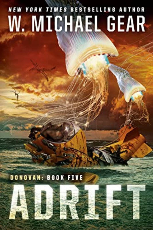 Book cover for "Adrift" by W Michael Gear