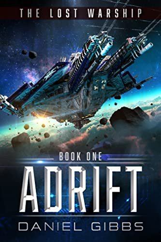 Book cover for "Adrift" by Daniel Gibbs